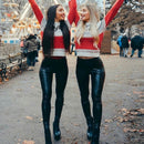 Calça de Couro Aveludada - ModernLuxe