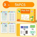 Caderno de Traço Educativo Infantil MagicBook