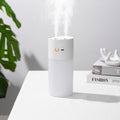 400ml 2 Sprayers Air Humidifier 2000mAh USB Rechargeable Wireless Ultrasonic Aroma Water Mist Diffuser Night Light Umidificador
